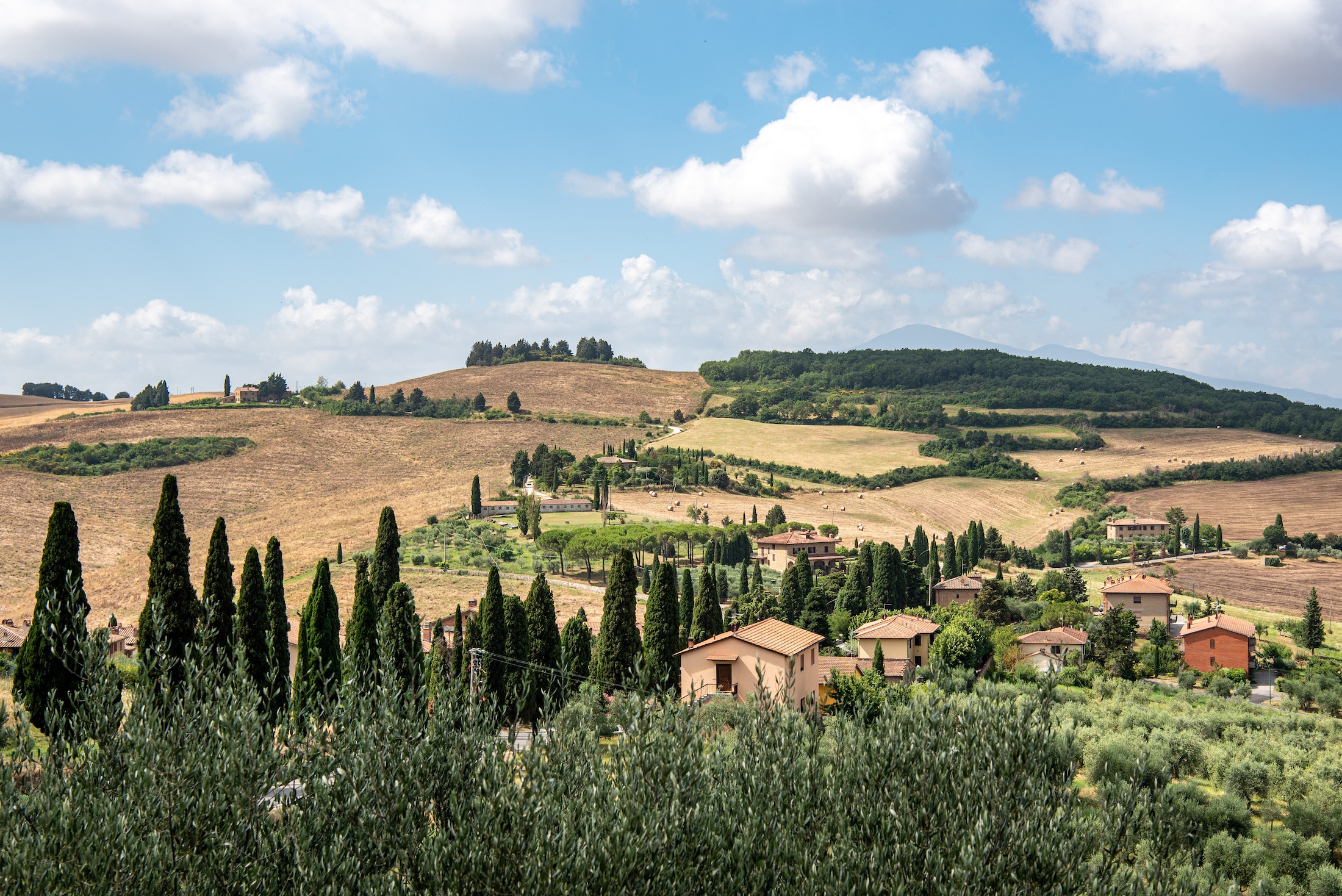 Roadtrippen door Toscane is alsof je door een schilderij rijdt