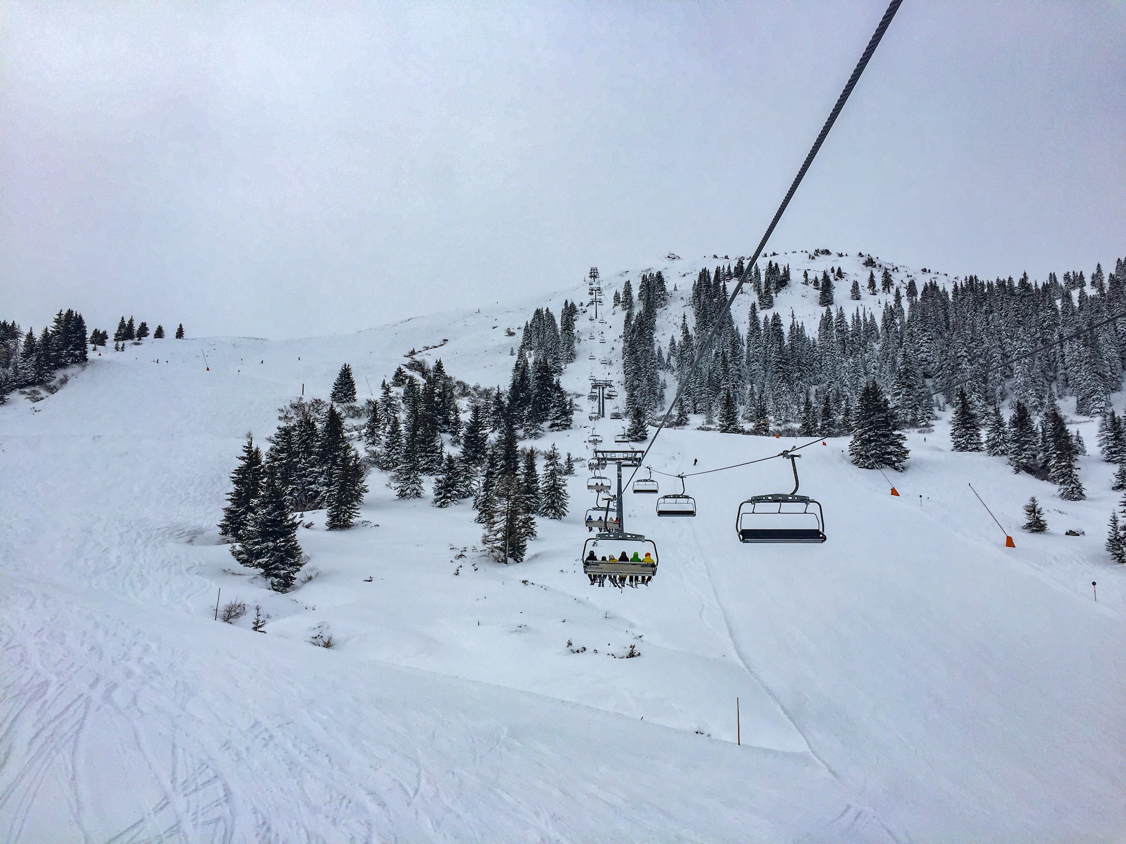 Kaprun is zeer sneeuwzeker vanwege de hoge ligging van de gletsjer