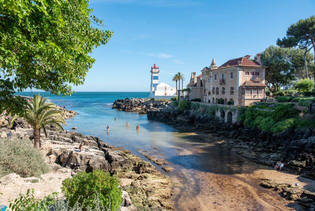 De Portugese kust staat vol met vuurtorens: die van Cascais is de mooiste