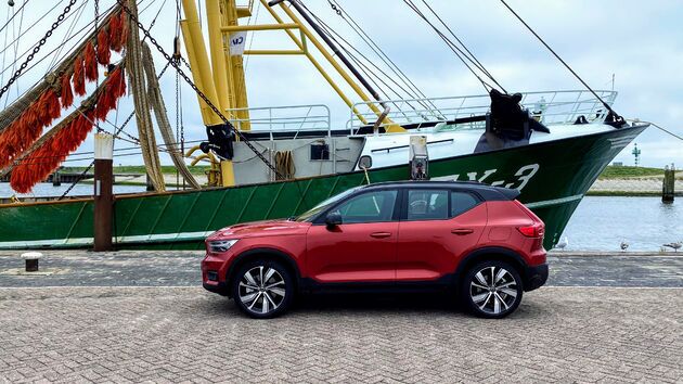 Onze Roadtrip auto, een volledig elektrische Volvo XC40 Recharge P8